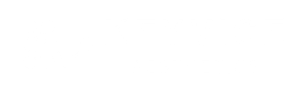 Keyvice Aesthetics Logo in white color