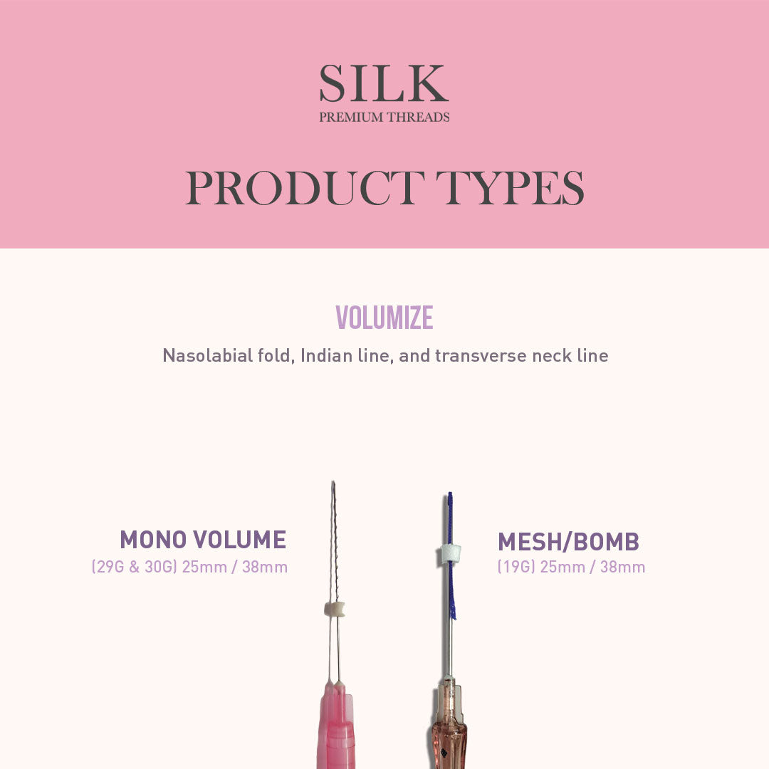 Silk PDO Mono Volume Threads | Skin Rejuvenation & Volume Enhancement ...